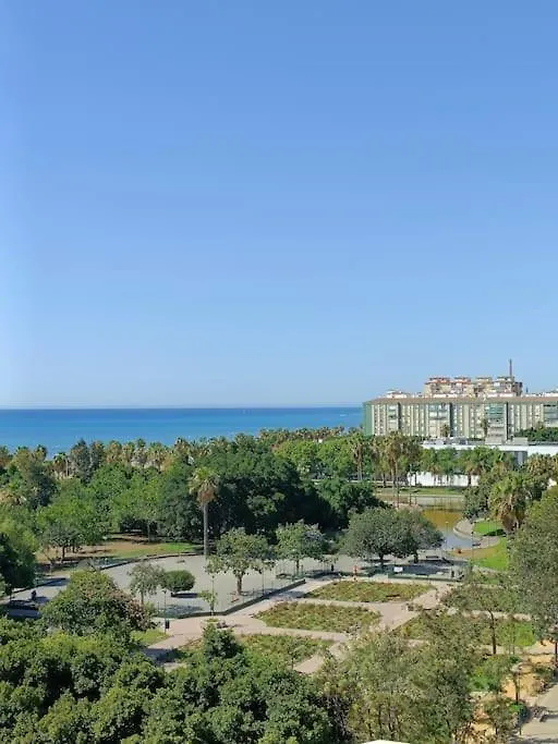Mediterranean Sea Views Apartment In Huelin 말라가