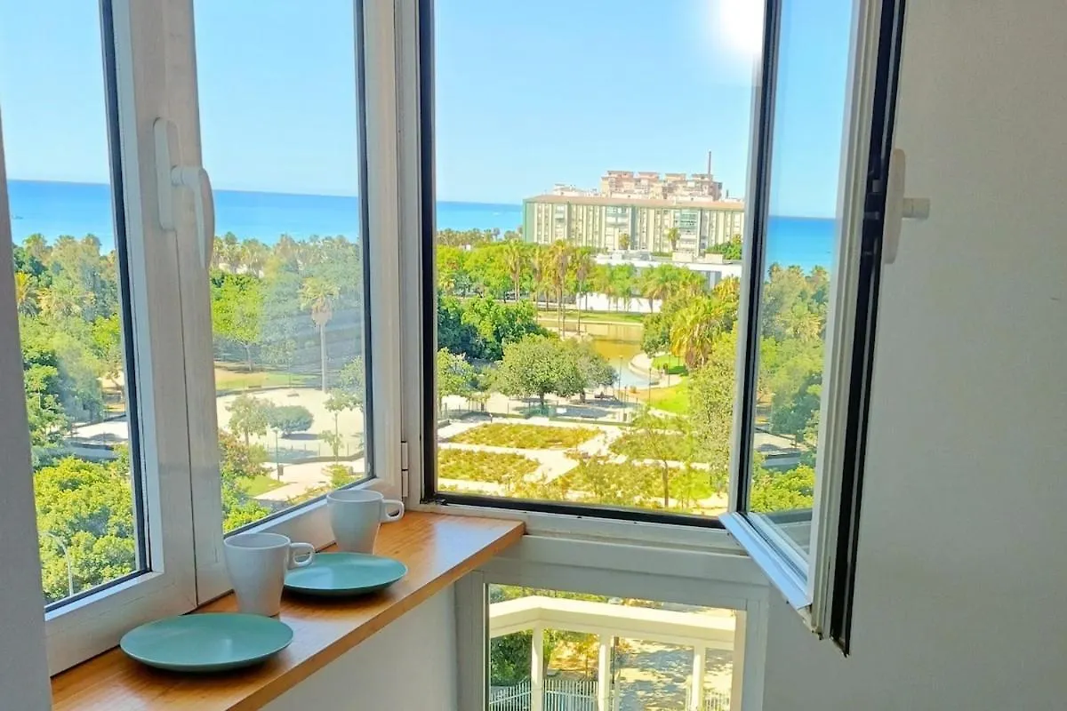 Mediterranean Sea Views Apartment In Huelin 말라가