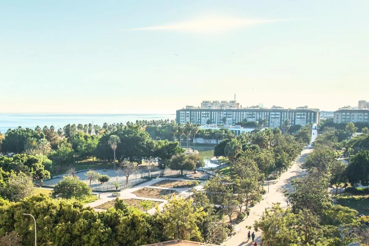 Mediterranean Sea Views Apartment In Huelin 말라가
